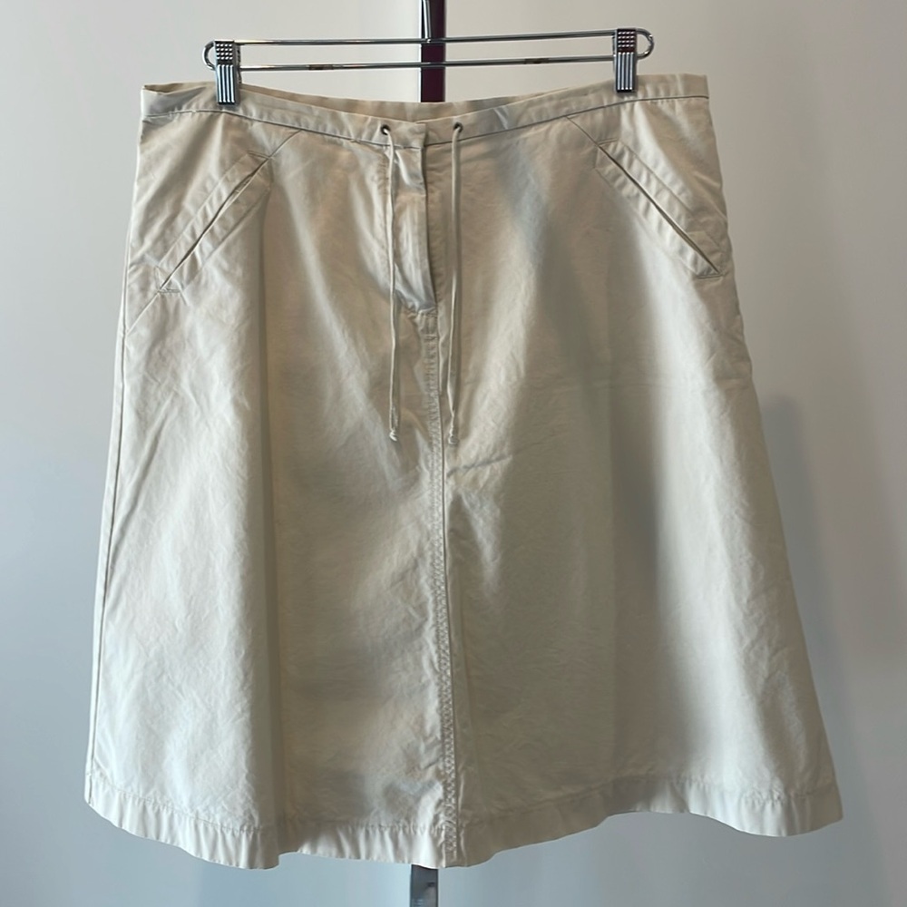J. Crew khaki skirt